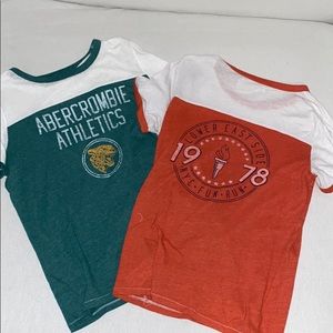 Abercrombie t-shirt bundle